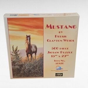 SunsOut Mustang Horse Puzzle By Persis Clayton Weirs 500 Pieces